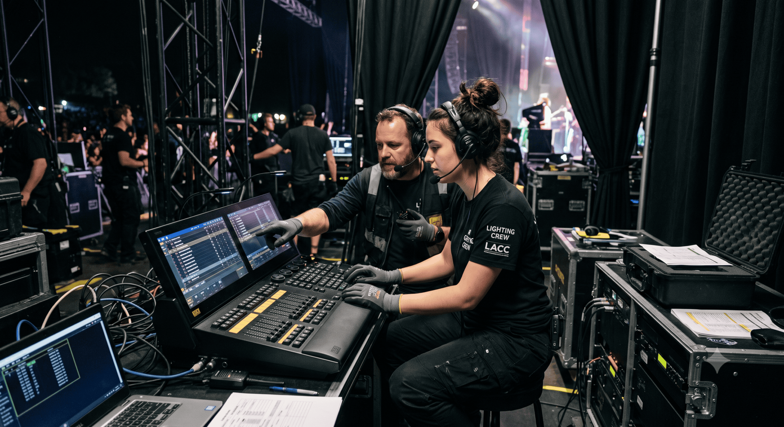 Lighting Designer vs Programmer vs Operator