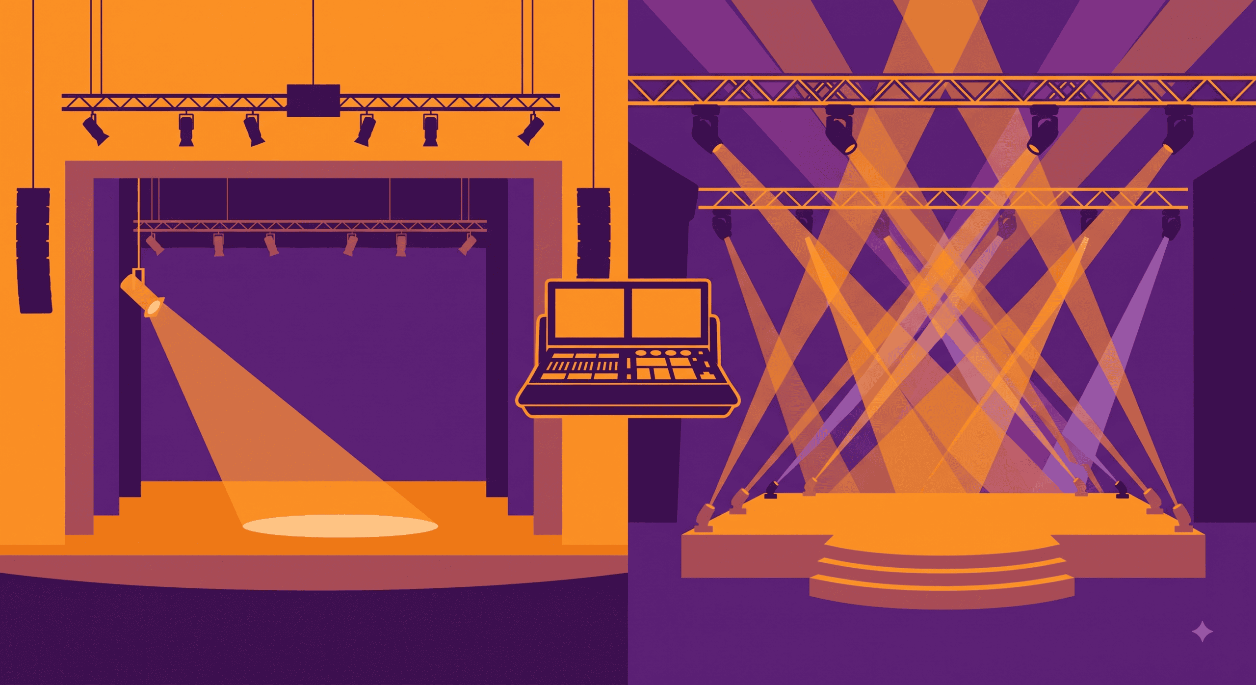Theatre Lighting vs Event Lighting: 4 Honest Truths