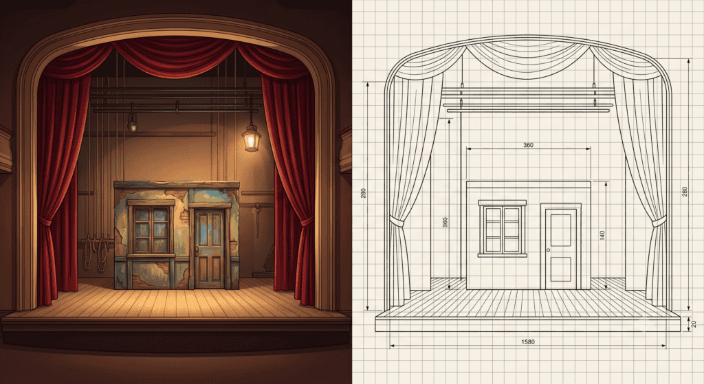 Theatre Set Design Training India