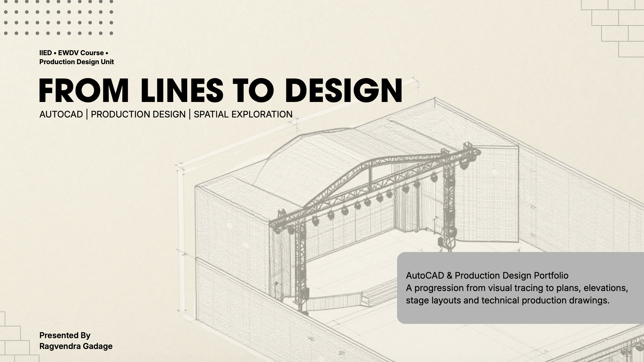 CAD for Events Practical Training: Inside 36 Real Hours